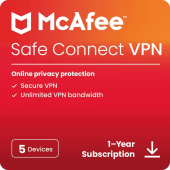 Mcafee VPN Safe Connect